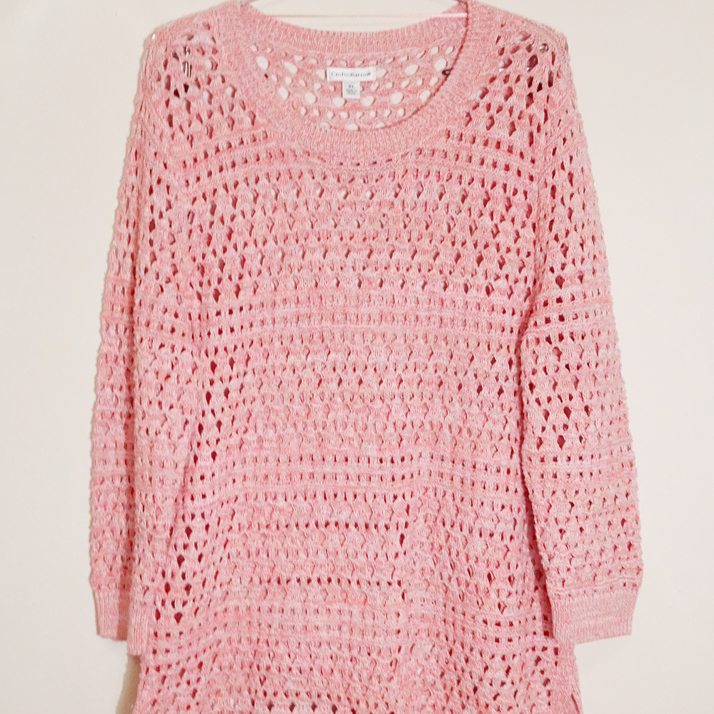 Croft & Barrow Loose Knit womens Sweater Sz XL